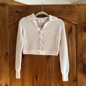 Aritzia Wilfred Nasim (Next Door) cropped Sweater